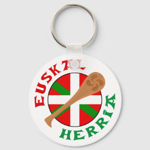 euskadi team sticker key ring
