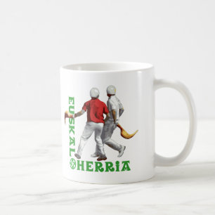 Euskal Herria: Basque sport jai alai (jai-alai), Coffee Mug