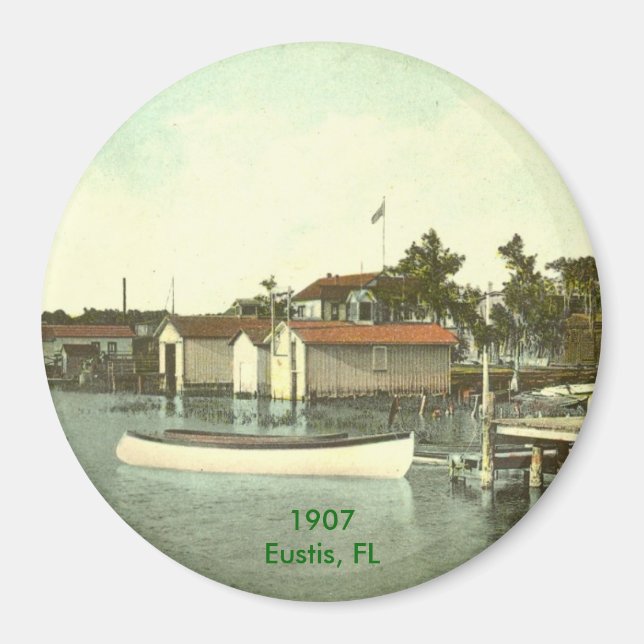Eustis, FL - Waterfront - 1907 Magnet (Front)
