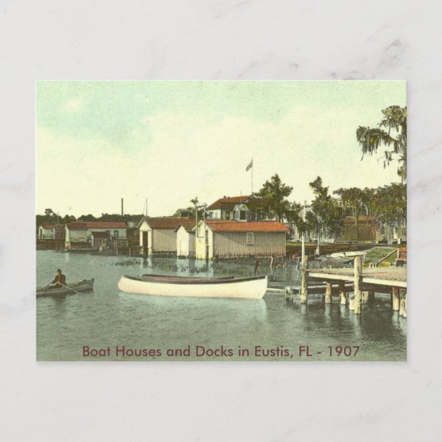 Eustis, FL - Waterfront - 1907 Postcard (Front)