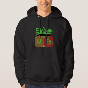 Ev Car Life Periodic Table Electric Power Vehicles Hoodie