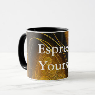Eva 3 Abstract Design Combo Mug