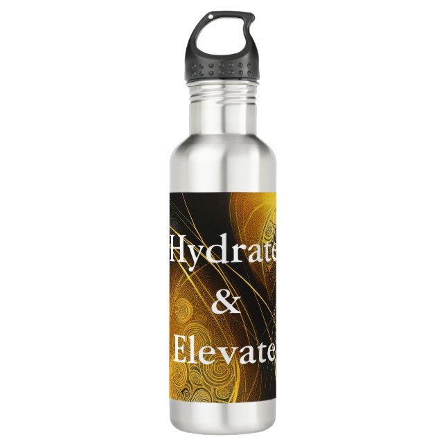 Eva 3 Abstract Design Water Bottle Type 1 (Front)