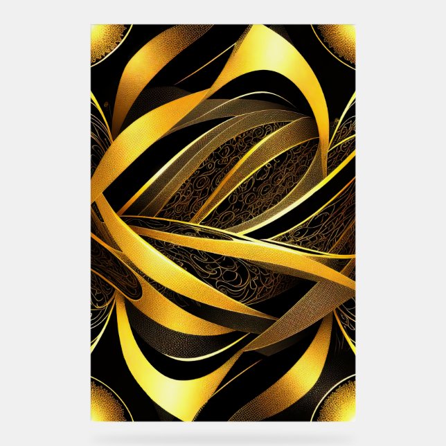 Eva 4 Abstract Design Acrylic Sign (Front)