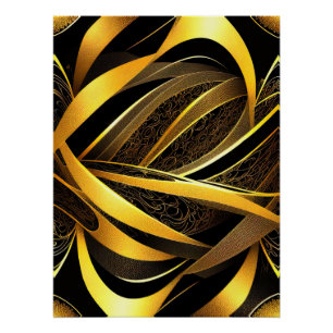 Eva 4 Abstract Design Poster