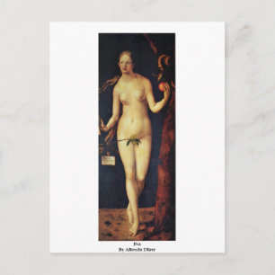 Eva By Albrecht Dürer Postcard