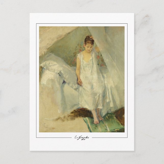 Eva Gonzalès #10 - Fine Art Postcard (Front)