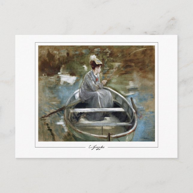 Eva Gonzalès #7 - Fine Art Postcard (Front)