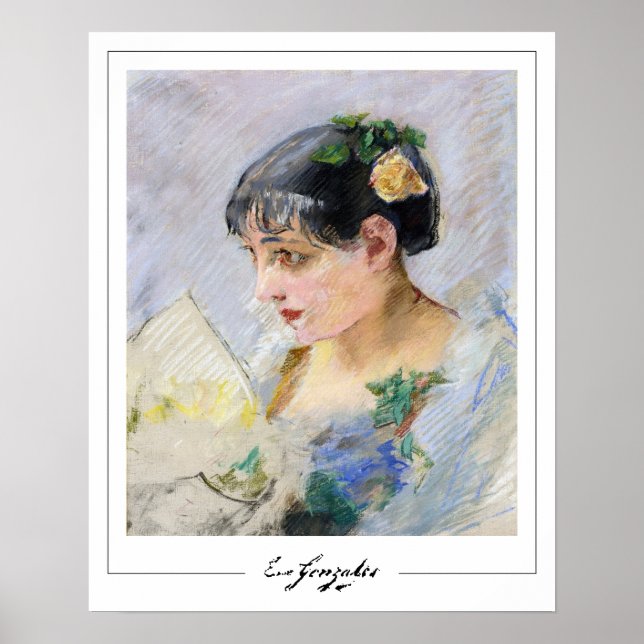 Eva Gonzalès Zedign Art Poster #70 (Front)