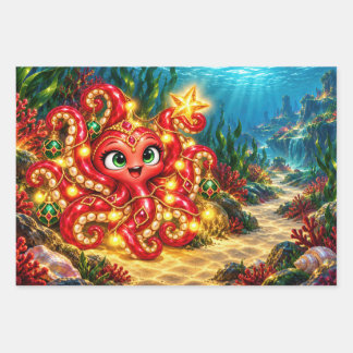 Eva – Magical Underwater Christmas Wrapping Paper