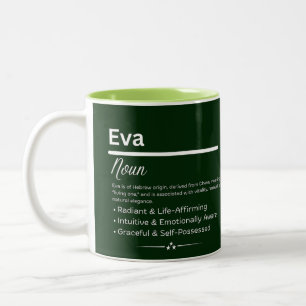 Eva Personalized Girl Name Meaning Coffee Mug
