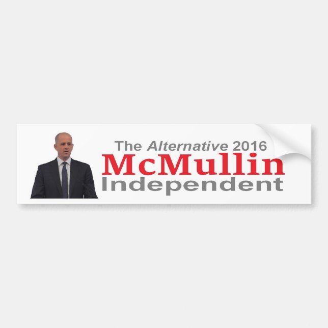 Evan McMULLIN 2016 Bumper Sticker (Front)