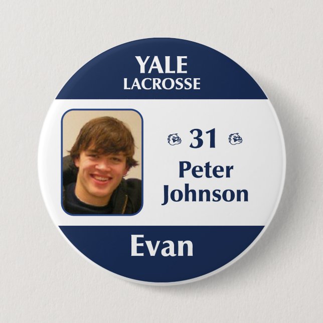 Evan - Peter Johnson 7.5 Cm Round Badge (Front)