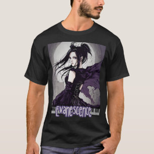 Evanescence Amy Lee Anime Fan Art T-Shirt