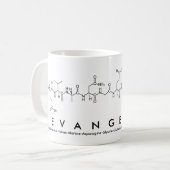 Evangelina peptide name mug (Front Left)