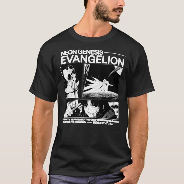 Evangelion - Anime Aesthetic Essential  T-Shirt (Front)