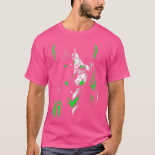Evangelion EVA 01 Ink Dark Mecha T-Shirt