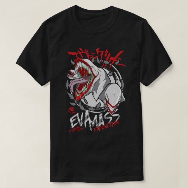 Evangelion Eva Mass production T-Shirt (Design Front)