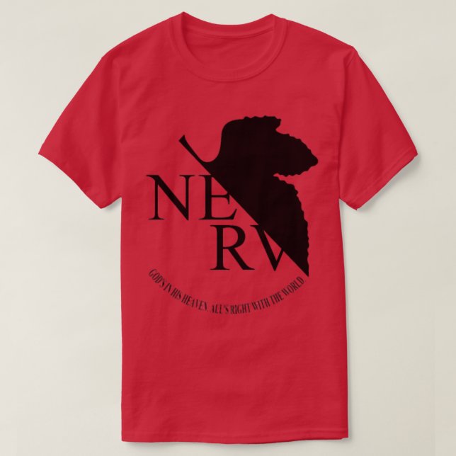 Evangelion NERV 4 T-Shirt (Design Front)