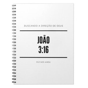 Evangelizando - Caderno personalizado Notebook