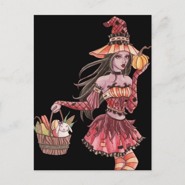 Evania - Witch Postcard (Front)