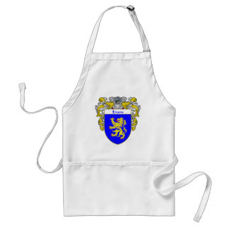 Evans Coat of Arms Wales (Mantled) Standard Apron