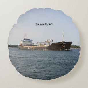 Evans Spirit round pillow