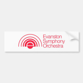 Evanston Symphony Orchestra Bumper Sticker
