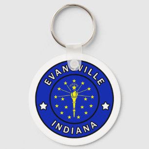 Evansville Indiana Key Ring