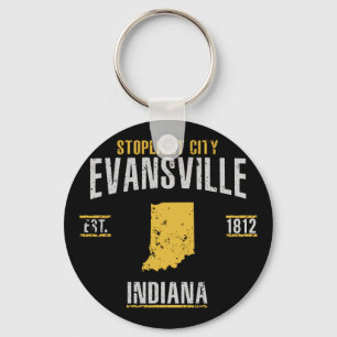 Evansville Key Ring