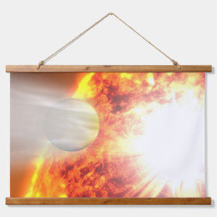 Evaporation Of Hd 189733b's Atmosphere Hanging Tapestry