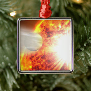 Evaporation Of Hd 189733b's Atmosphere Metal Tree Decoration