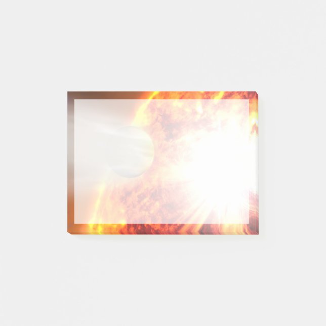 Evaporation Of Hd 189733b's Atmosphere Post-it Notes (Front)