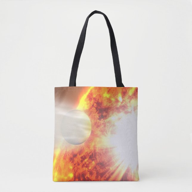 Evaporation Of Hd 189733b's Atmosphere Tote Bag (Front)