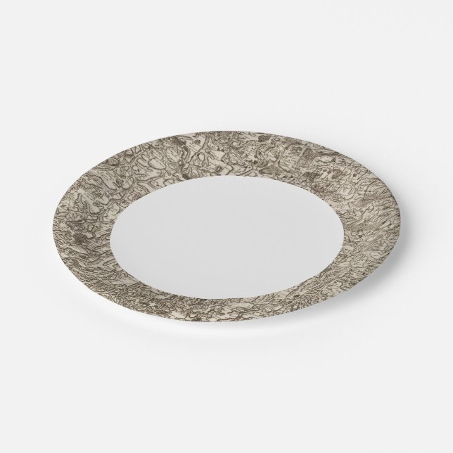 Evaux Paper Plate (Angled)