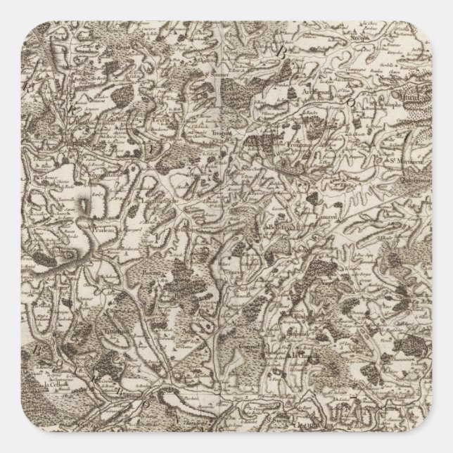 Evaux Square Sticker (Front)