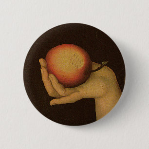 Eve, 1528 6 cm round badge