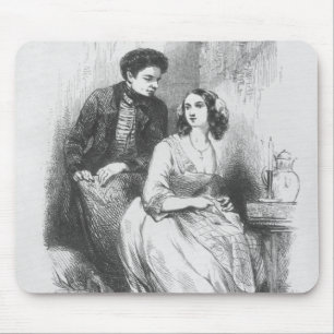 Eve and David Sechard Mouse Mat