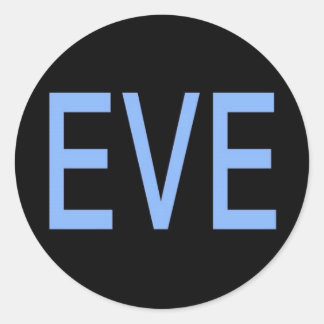 EVE CLASSIC ROUND STICKER