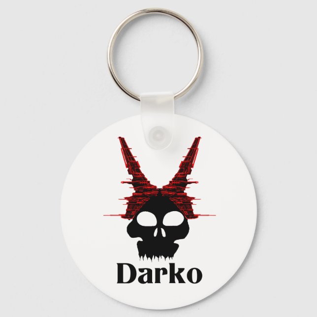 Eve Evil Bunny Tornado Darko Key Ring (Front)