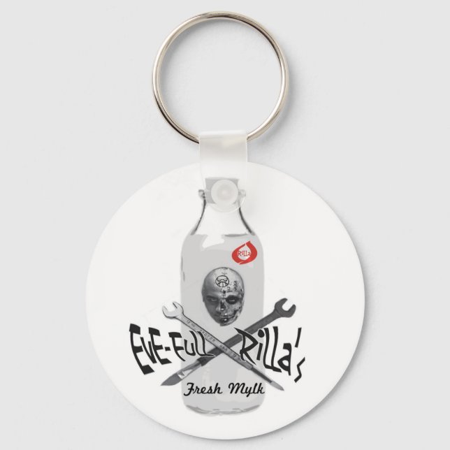 Eve-full Rilla's Fresh Mylk Keychain (Front)