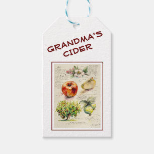 EVE Painted Apple illustration Wine Label