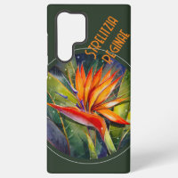 EVE Painted Strelizia Flower Phone Case
