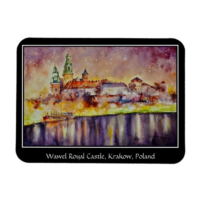 EVE Painted Wawel, Krakow, Poland     Magnet (Horizontal)