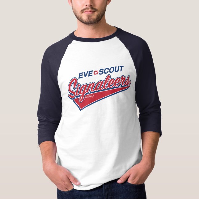 EvE-Scout Signaleers Raglan Tee (Front)