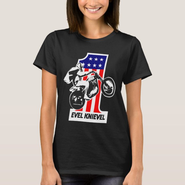 Evel Knievel T-Shirt (Front)