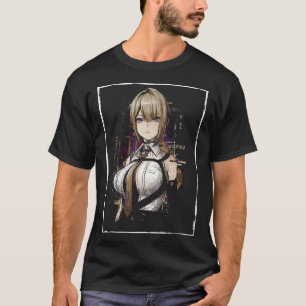 Evelyn Chevalier ZZZ Dark Hair Red Embers Binding T-Shirt