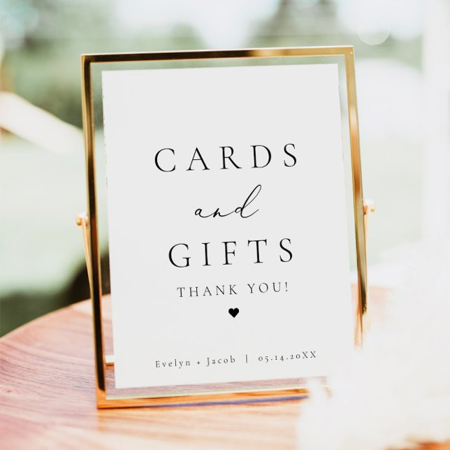 EVELYN Elegant Calligraphy Script Cards and Gifts Poster (Creator Uploaded)