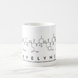 Evelyne peptide name mug