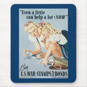 Even a Little Can Help Alot-NOW Mouse Mat